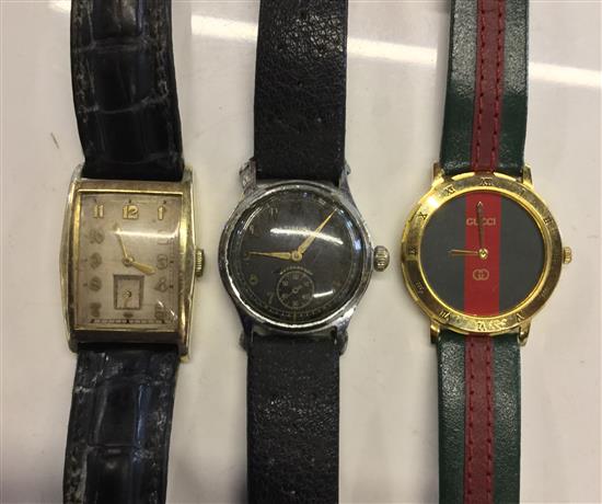 3 various watches